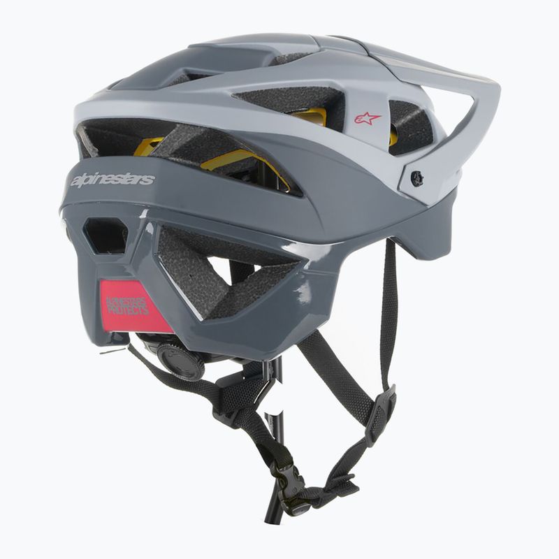 Kerékpáros sisak Alpinestars Vector Tech Zeal világosszürke/sötétszürke/m&g 2