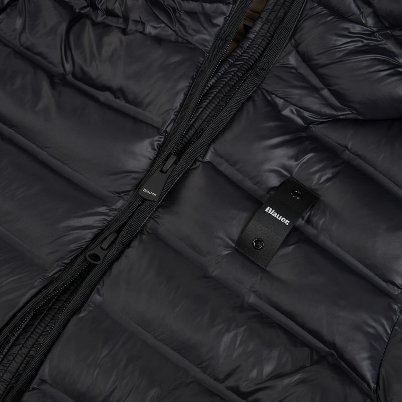 Női kabát Blauer USA Ellis black inside mist grey 4
