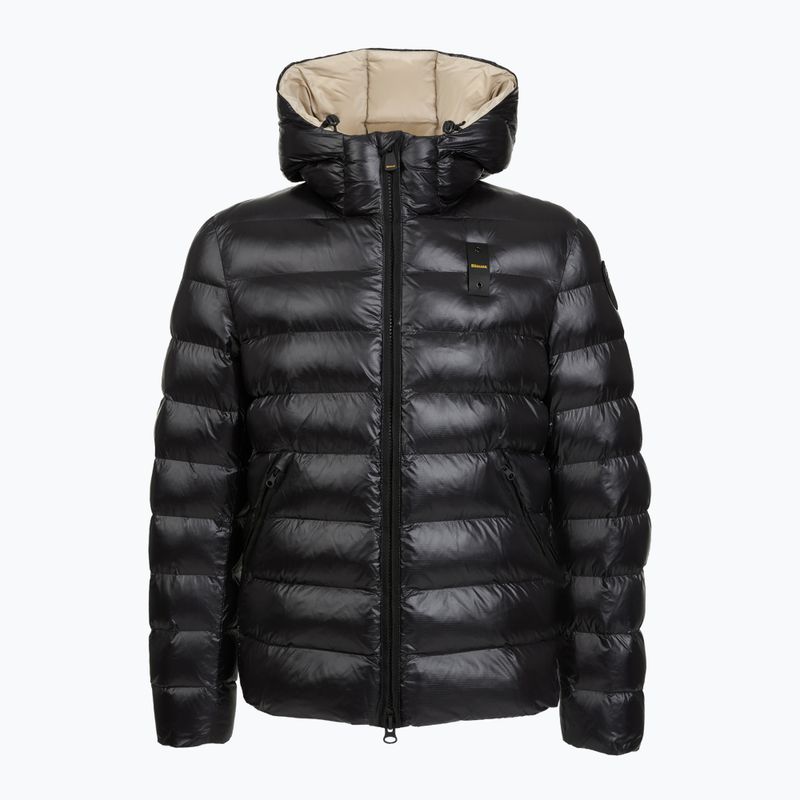 Férfi kabát Blauer USA Adams black inside beige