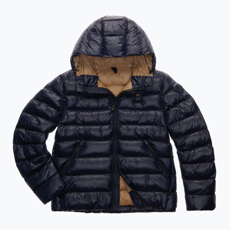 Férfi kabát Blauer USA Adams blue inside tobacco