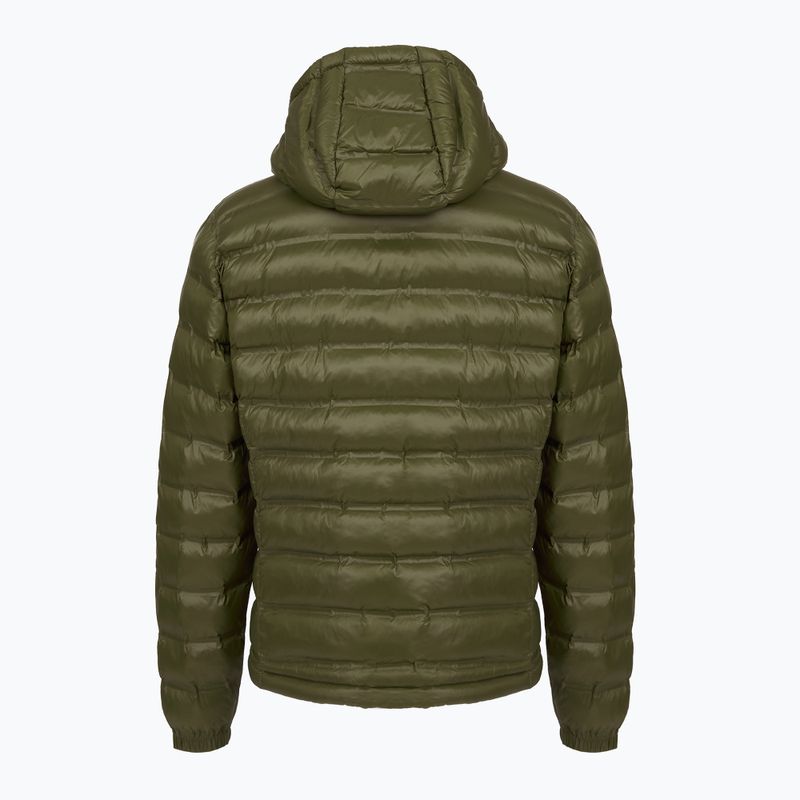 Férfi kabát Blauer USA Charles dark olive inside mist grey 2
