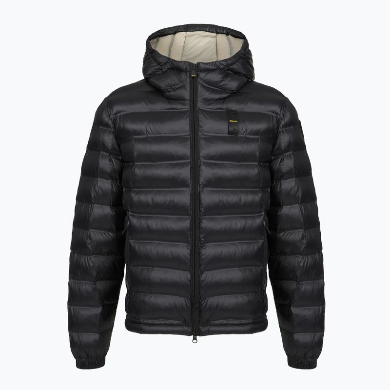 Férfi kabát Blauer USA Charles black inside mist grey