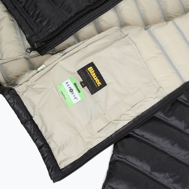 Férfi kabát Blauer USA Charles black inside mist grey 7