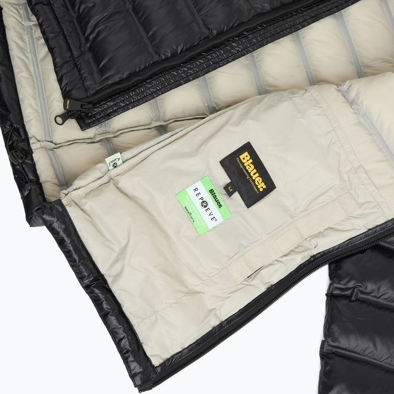 Férfi kabát Blauer USA Sewall black inside mist grey 7