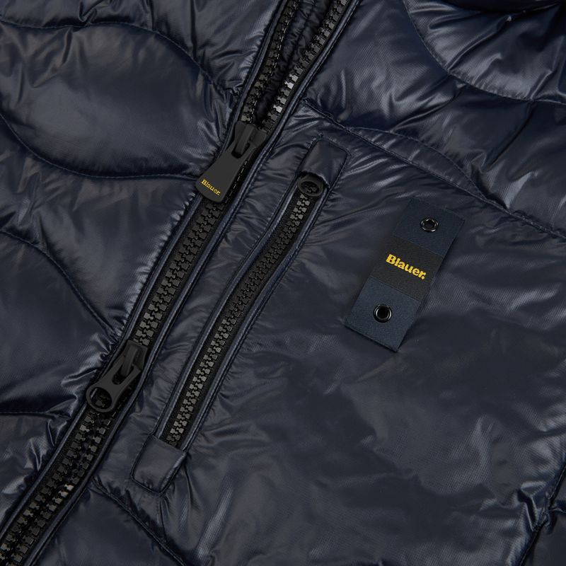 Férfi pehelykabát Blauer USA Wave blue 4