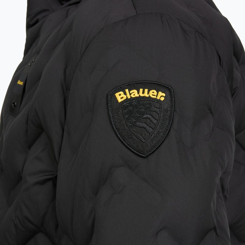 Férfi kabát Blauer USA Piery black inside brown 3