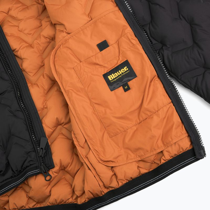 Férfi kabát Blauer USA Piery black inside brown 7
