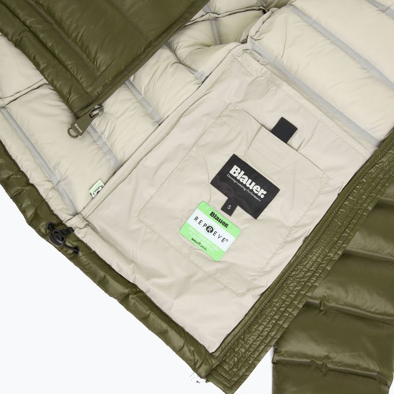 Női kabát Blauer USA Ellis dark olive inside mist grey 7