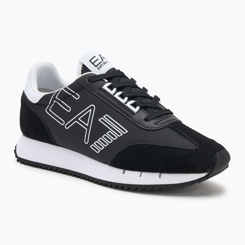 EA7 Emporio Armani fekete-fehér Vintage fekete-fehér/fehér/blk sas cipő