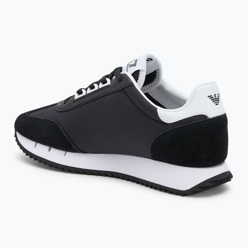 EA7 Emporio Armani fekete-fehér Vintage fekete-fehér/fehér/blk sas cipő 3