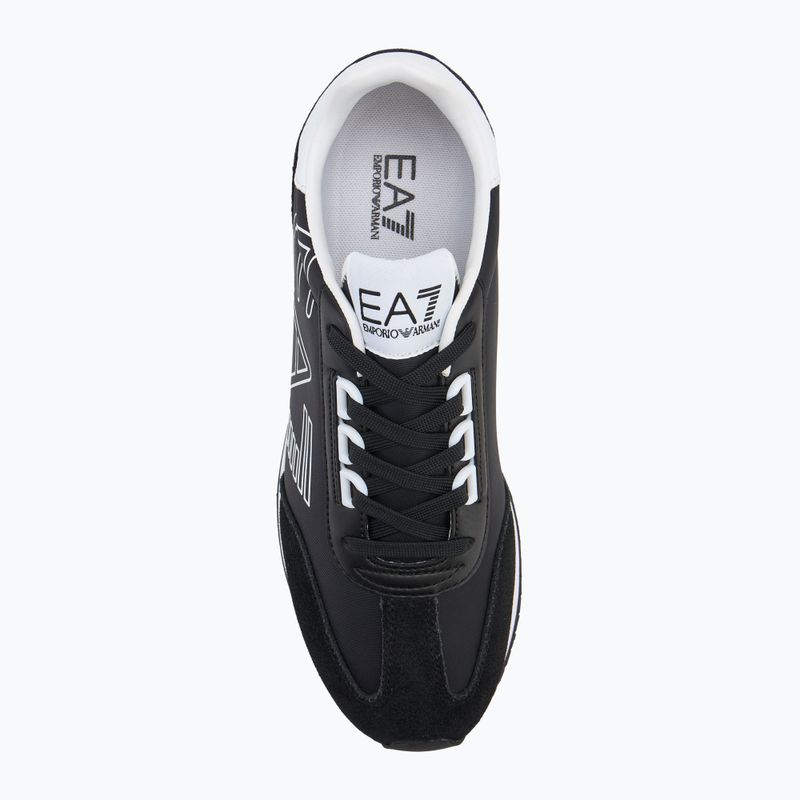 EA7 Emporio Armani fekete-fehér Vintage fekete-fehér/fehér/blk sas cipő 5