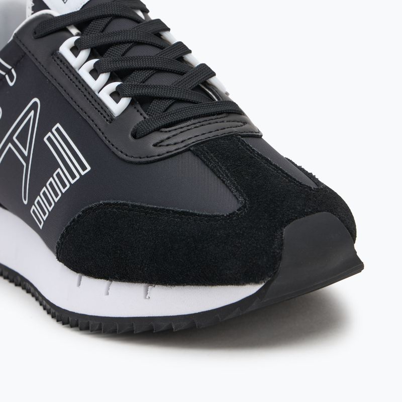 EA7 Emporio Armani fekete-fehér Vintage fekete-fehér/fehér/blk sas cipő 7
