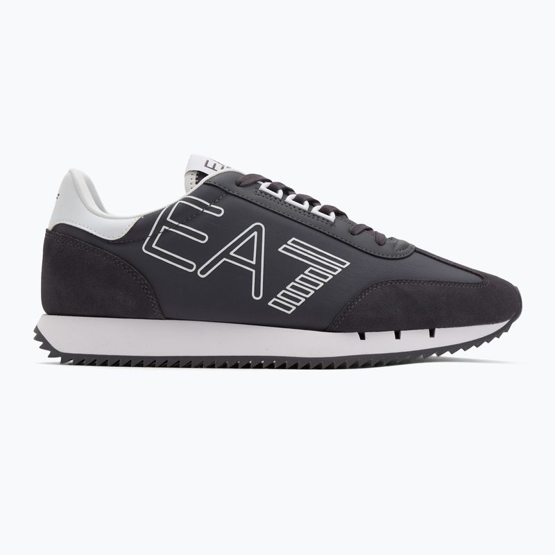 EA7 Emporio Armani fekete-fehér vintage periszkóp/fehér cipő 2