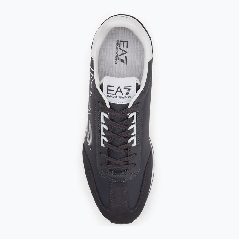EA7 Emporio Armani fekete-fehér vintage periszkóp/fehér cipő 5