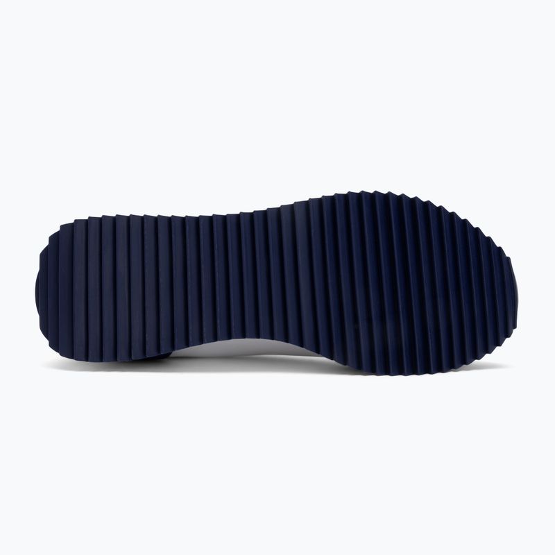 EA7 Emporio Armani fekete-fehér Vintage fehér/középkori kék cipő 4