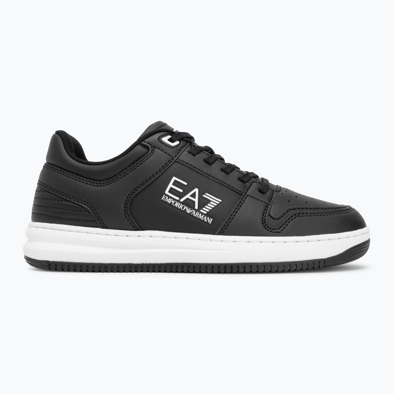 EA7 Emporio Armani Slasher férfi cipő fekete/fekete/fehér 2