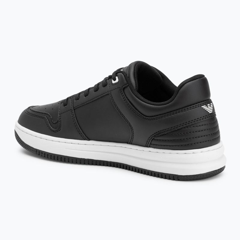 EA7 Emporio Armani Slasher férfi cipő fekete/fekete/fehér 3