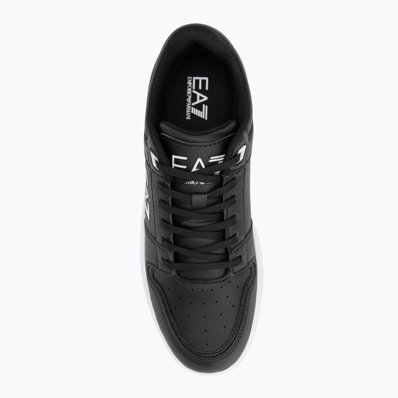 EA7 Emporio Armani Slasher férfi cipő fekete/fekete/fehér 5