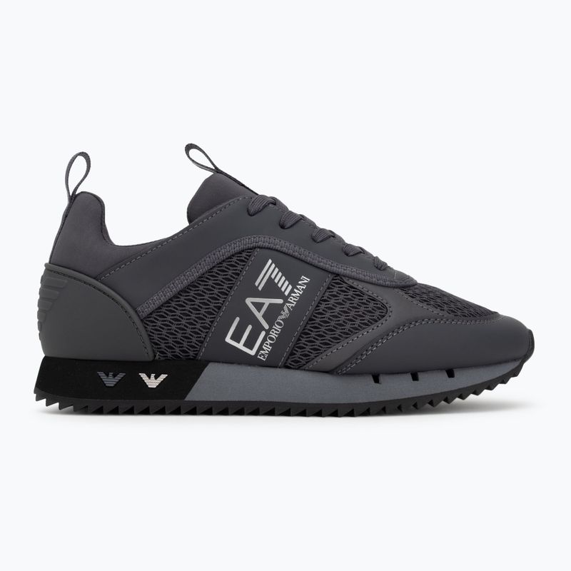 EA7 Emporio Armani fekete-fehér cipő aszfalt szürke/szilv.g7 cipők 2