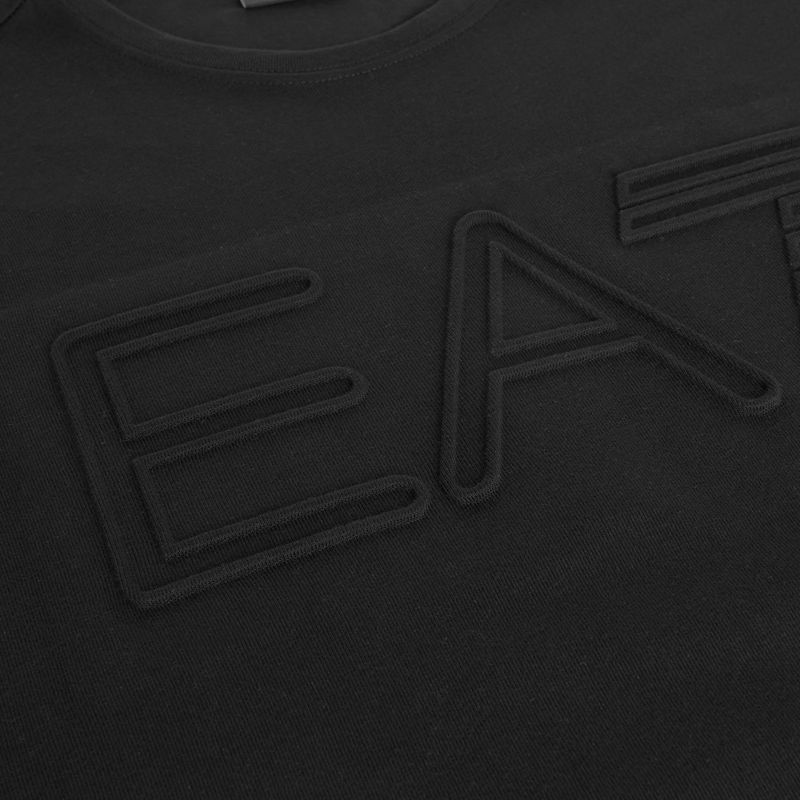 Férfi EA7 Emporio Armani Logo Series póló fekete 3