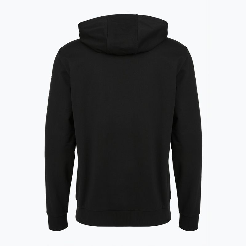 Férfi Emporio Armani EA7 Train Logo Series Extended Logo Hoodie fekete / arany 2