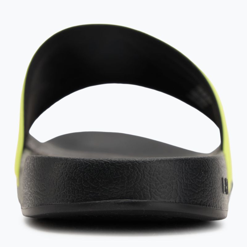 EA7 Emporio Armani vízi sportok láthatósági sárga flueo / fekete flip-flopok 6