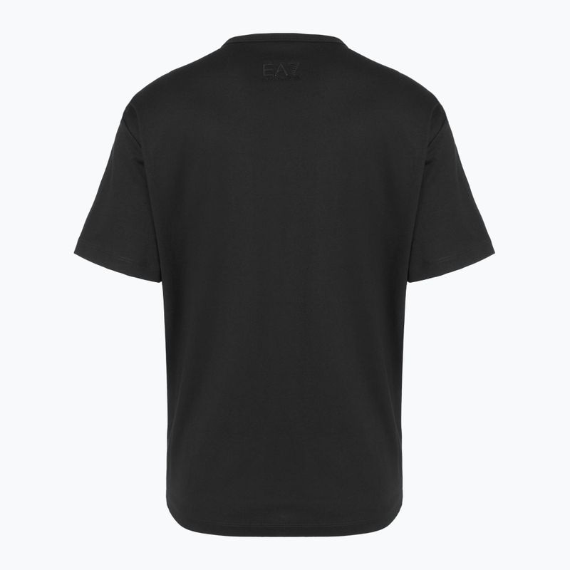 Női EA7 Emporio Armani Train Visibility T-shirt fekete 2