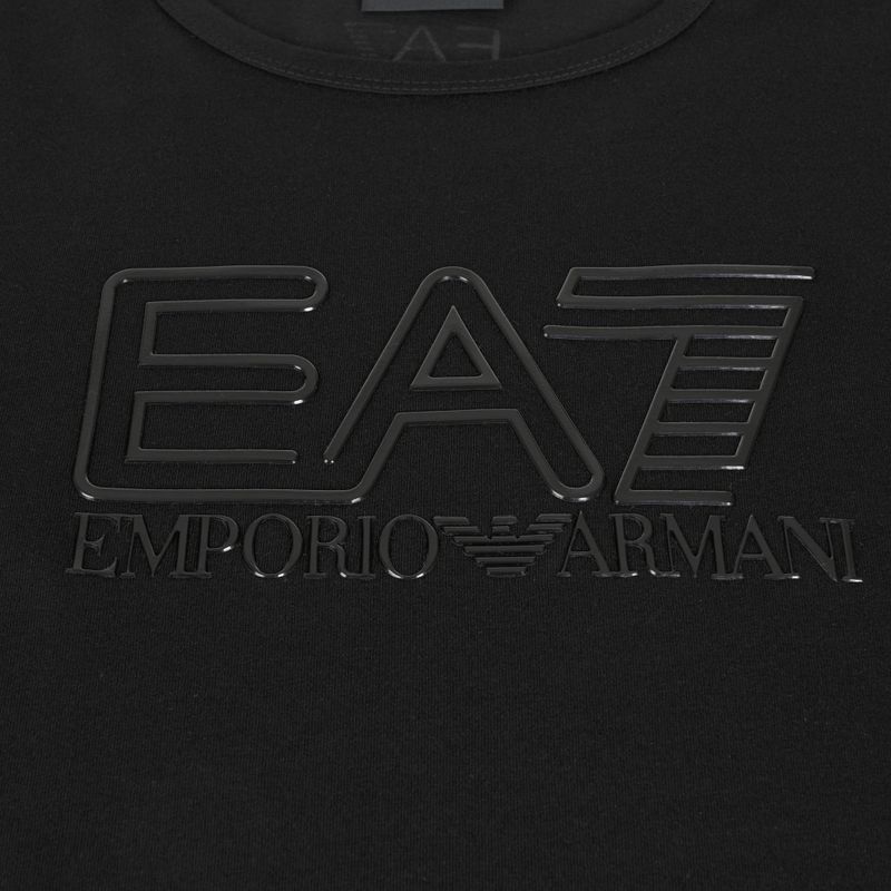 Női EA7 Emporio Armani Train Visibility T-shirt fekete 3