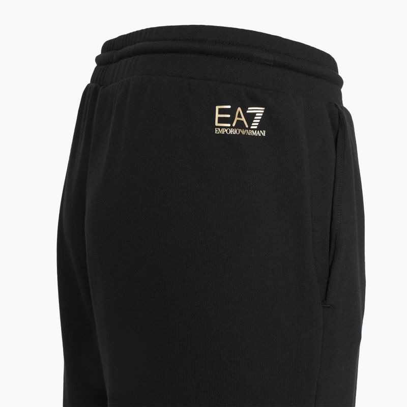 Női EA7 Emporio Armani Train Visibility Tréningruha HO CH FZ fekete/arany 8
