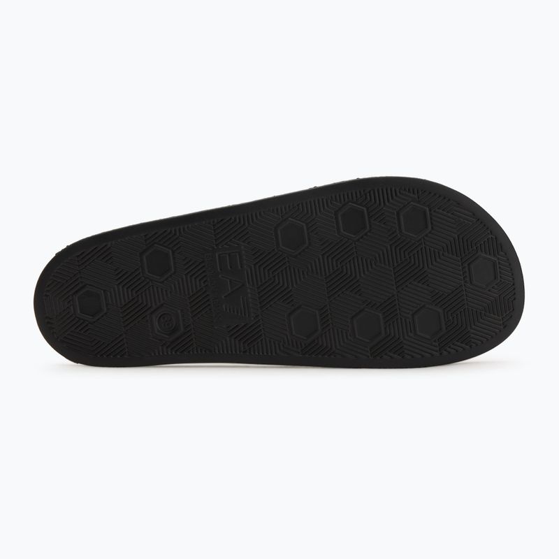 EA7 Emporio ArmaniWater Sports Tape flip-flop teljes fekete/arany színben 4