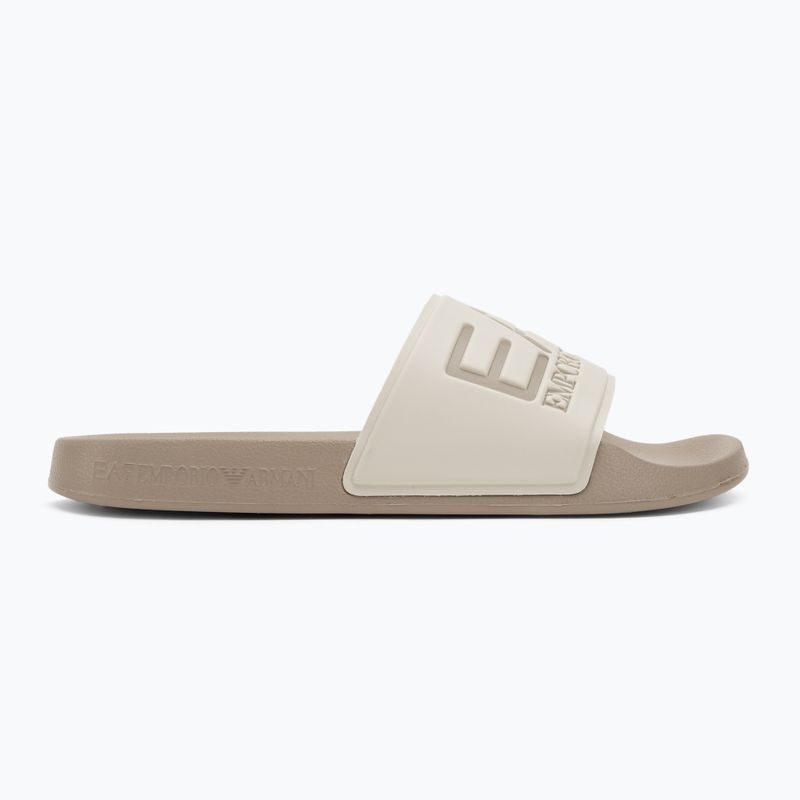 EA7 Emporio Armani Water Sports Visibility flip-flop macskakő / ezüst nyírfa 2