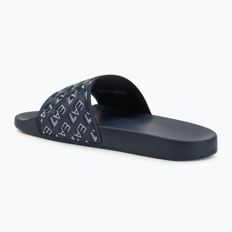 EA7 Emporio ArmaniWater Sports All Over navy / fehér flip-flopok 3