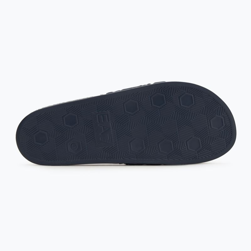 EA7 Emporio ArmaniWater Sports All Over navy / fehér flip-flopok 4