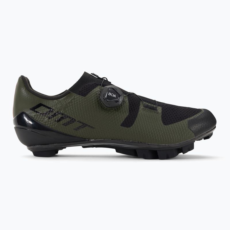 Férfi MTB kerékpáros cipő DMT KM3 zöld/fekete 2