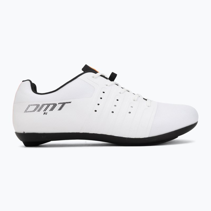 Férfi országúti kerékpáros cipő DMT KR4 PJ white/black 2