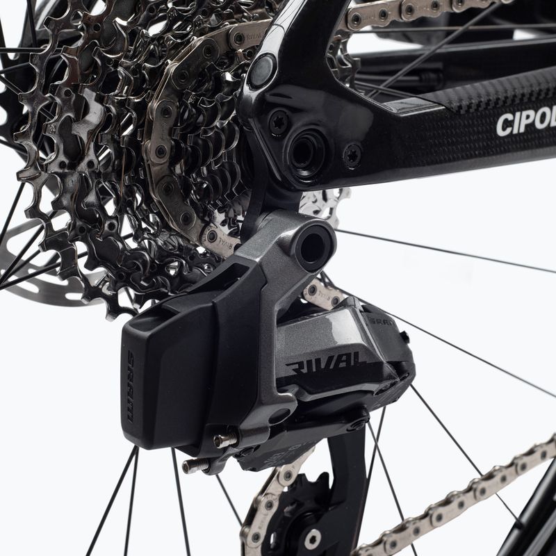 Cipollini FLUSSO DISC FÉK SRAM RIVAL AXS országúti kerékpár szürke M0012MC122FLUSSO_DB O40OP 16