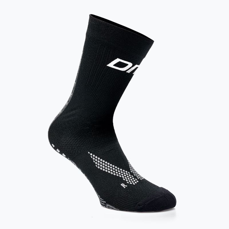 DMT S-Sprint biomechanikus kerékpáros zokni fekete 0015 5