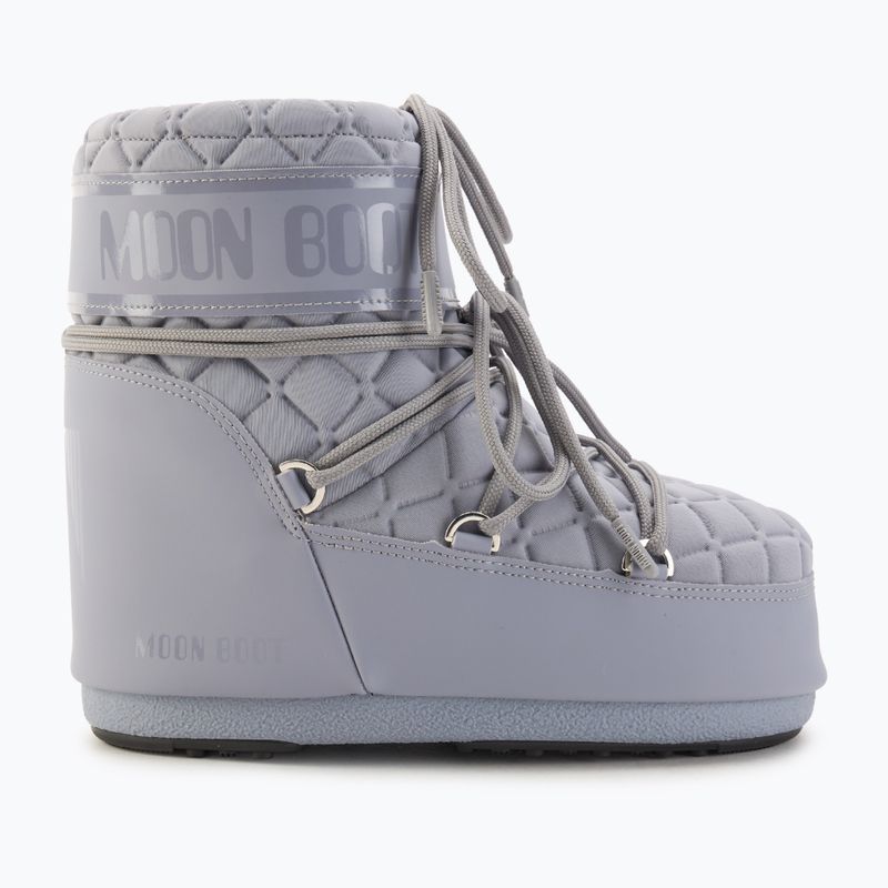 Női hótaposó Moon Boot Icon Low Quilt grey 2