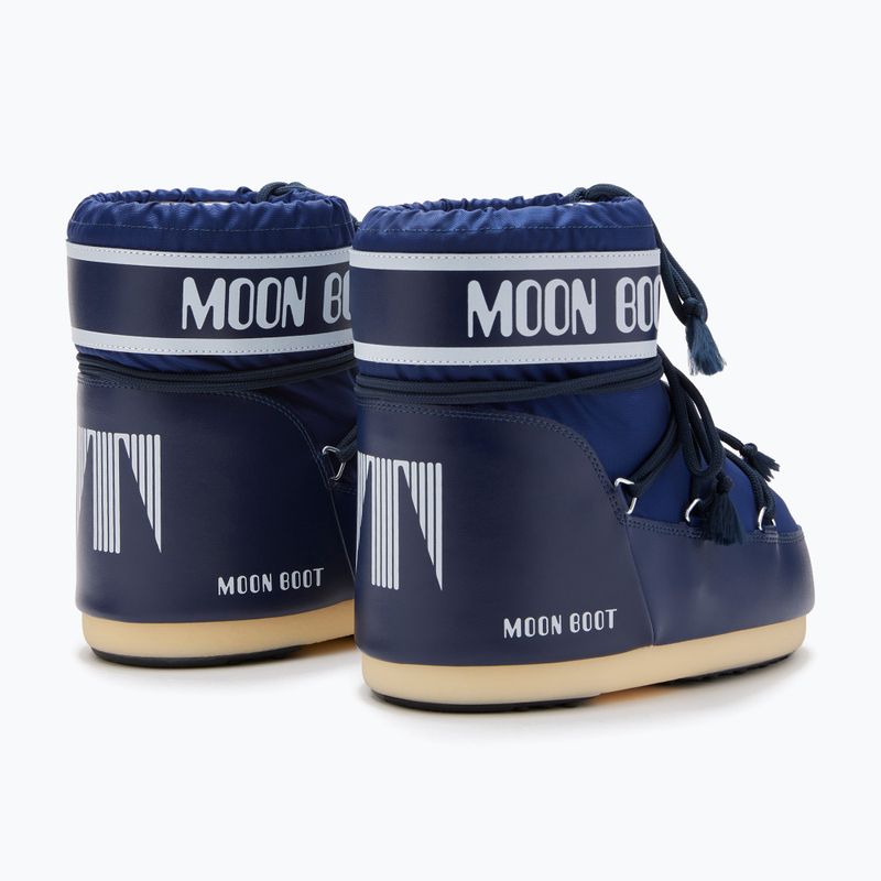 Női Moon Boot Icon Low Nylon kék hócsizma 9