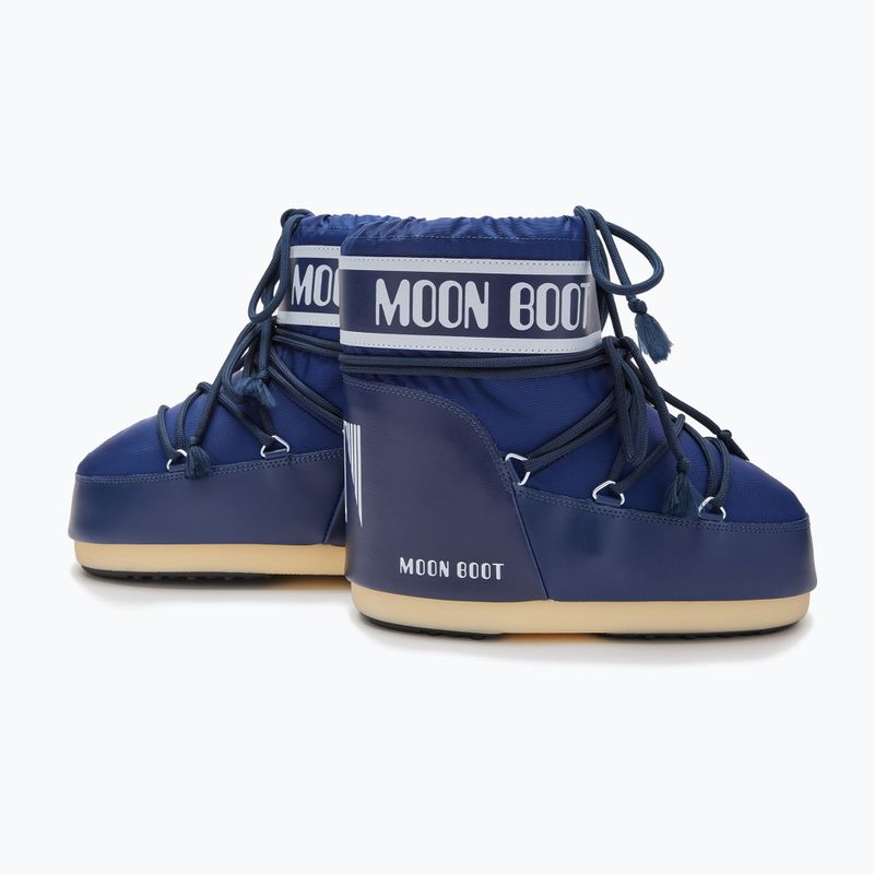 Női Moon Boot Icon Low Nylon kék hócsizma 10