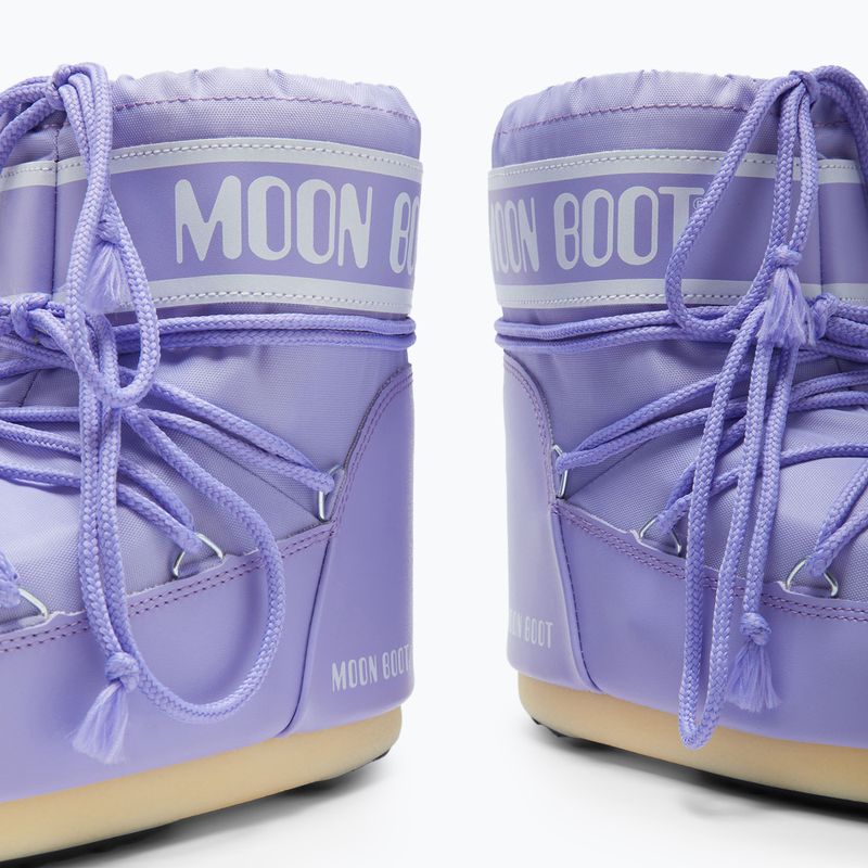 Női Moon Boot Icon Low Nylon lila hócsizma lilac 3