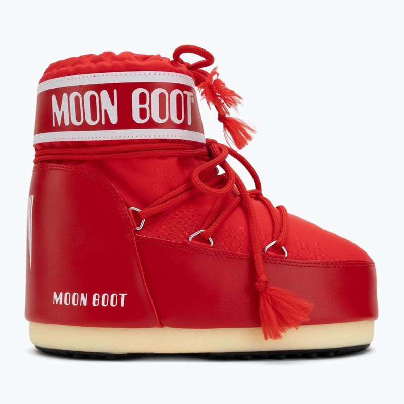 Moon Boot női hó csizma Icon Low Nylon piros 2