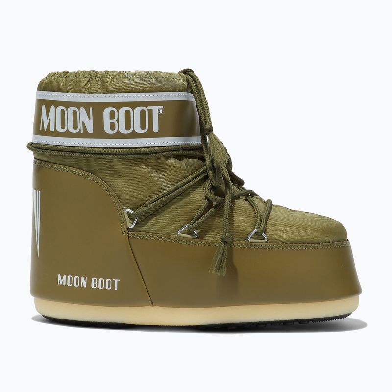 Női Moon Boot Icon Low Nylon khaki színű hócsizma 8