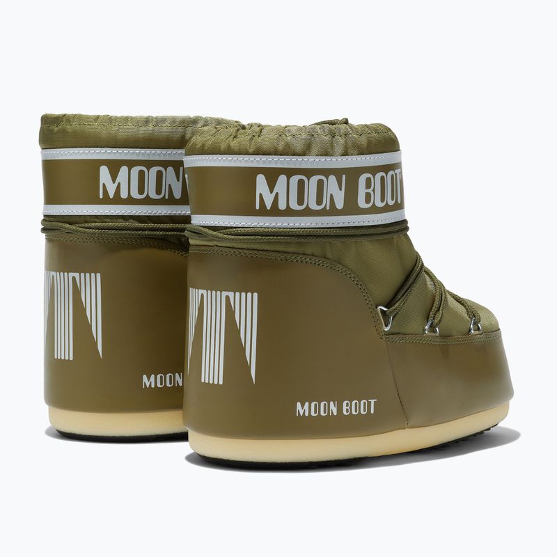 Női Moon Boot Icon Low Nylon khaki színű hócsizma 9