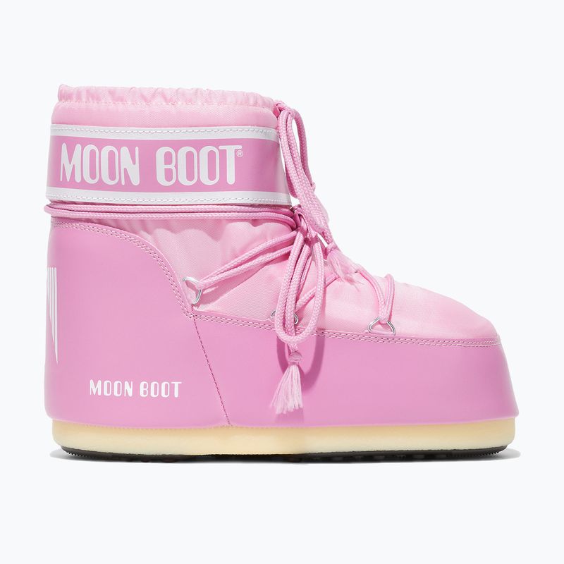 Női Moon Boot Icon Low Nylon rózsaszínű hócsizma 8