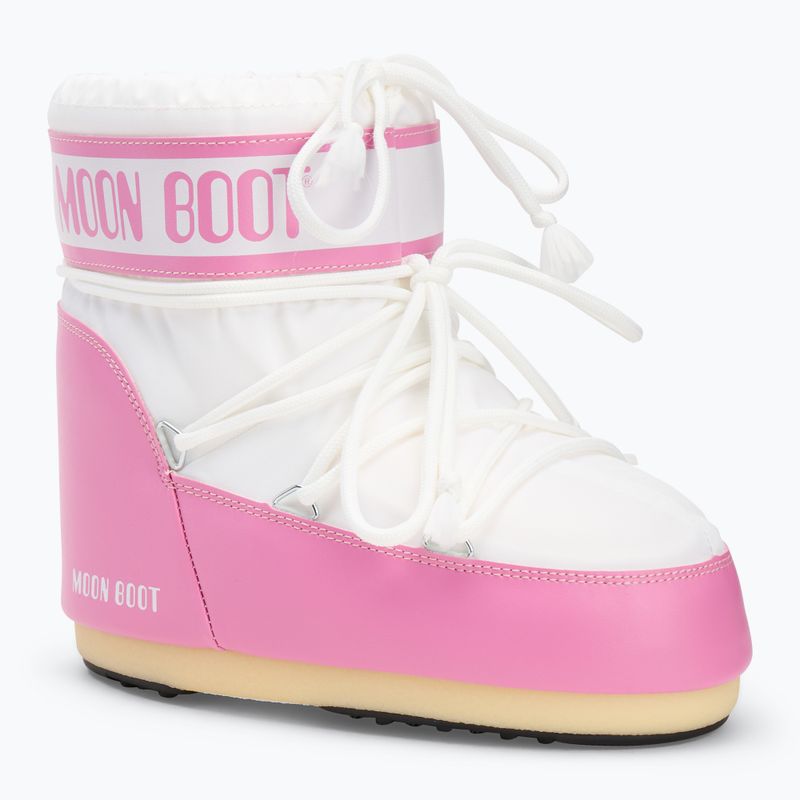 Női hótaposó Moon Boot Icon Low Nylon pink/white