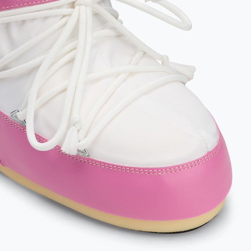 Női hótaposó Moon Boot Icon Low Nylon pink/white 7