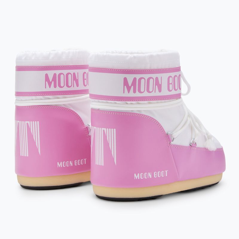 Női hótaposó Moon Boot Icon Low Nylon pink/white 10