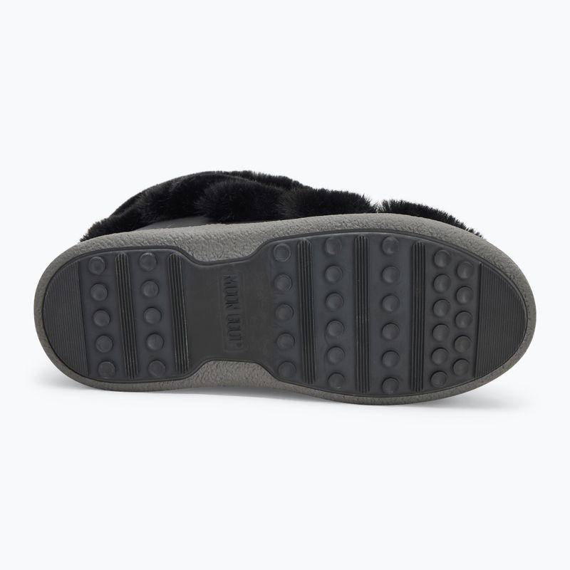 Hótaposó Moon Boot Ltrack Faux Fur black 4