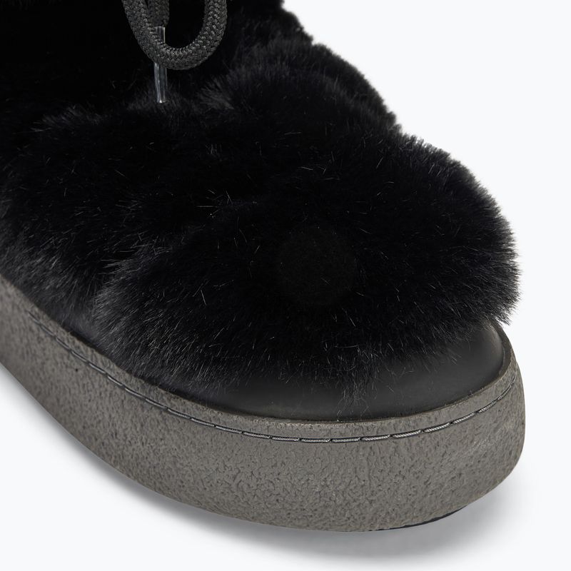 Hótaposó Moon Boot Ltrack Faux Fur black 7